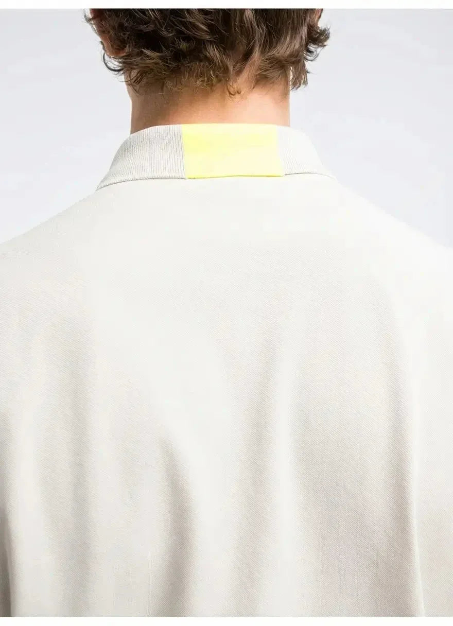 Replay Regular Inserts Alabaster Polo Shirt - view 4