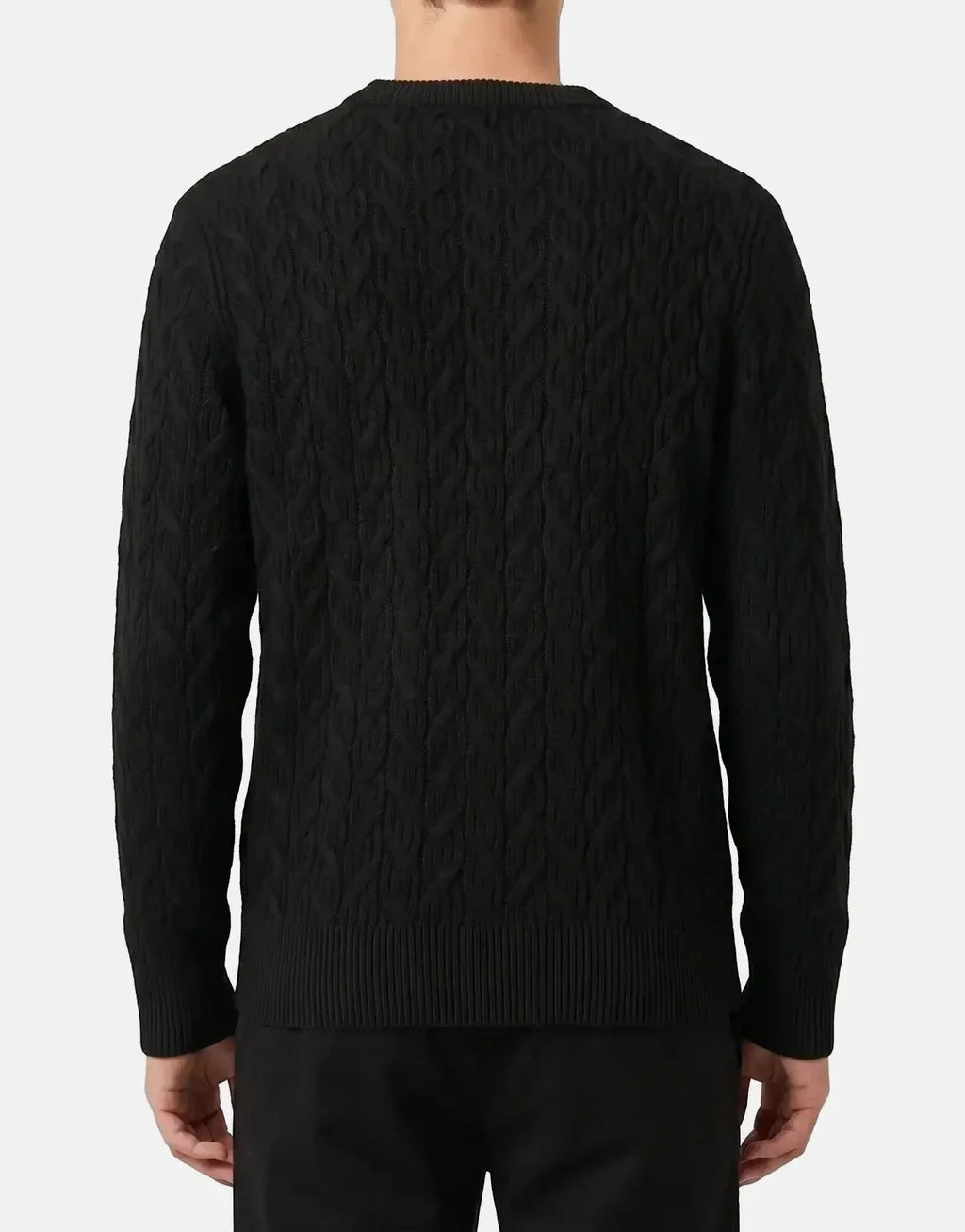Replay Side R-Logo Black Knitwear - view 2