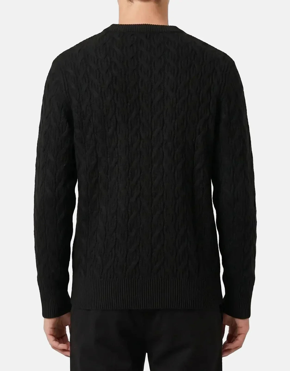 Replay Side R-Logo Black Knitwear - view 2