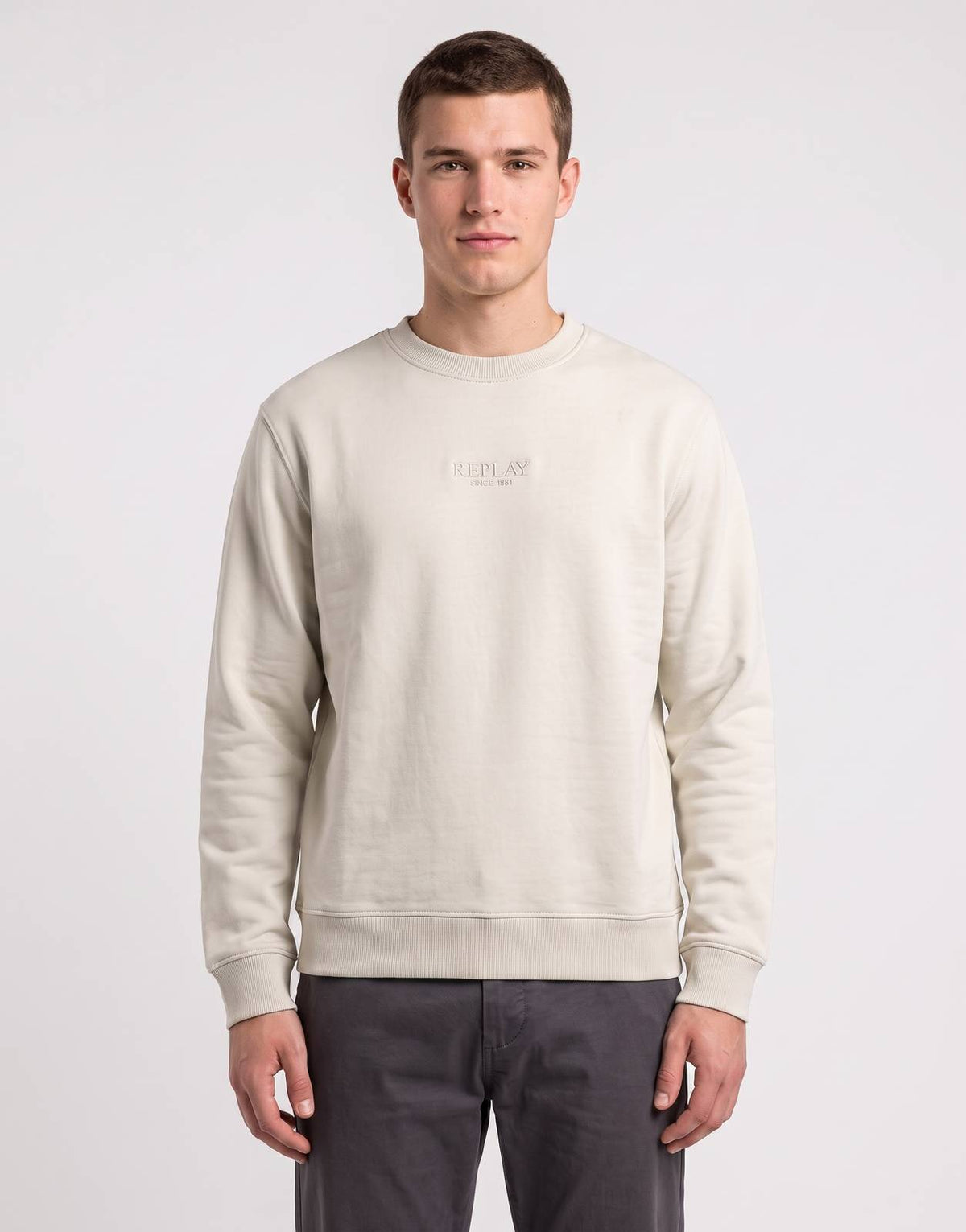 Replay Since 1981 Cloud Sweatshirt