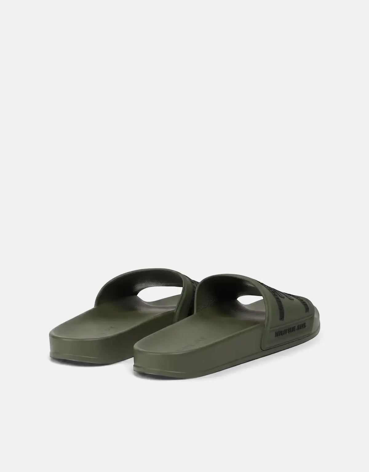Replay Up Graven Mil Green/Black Slides - view 2