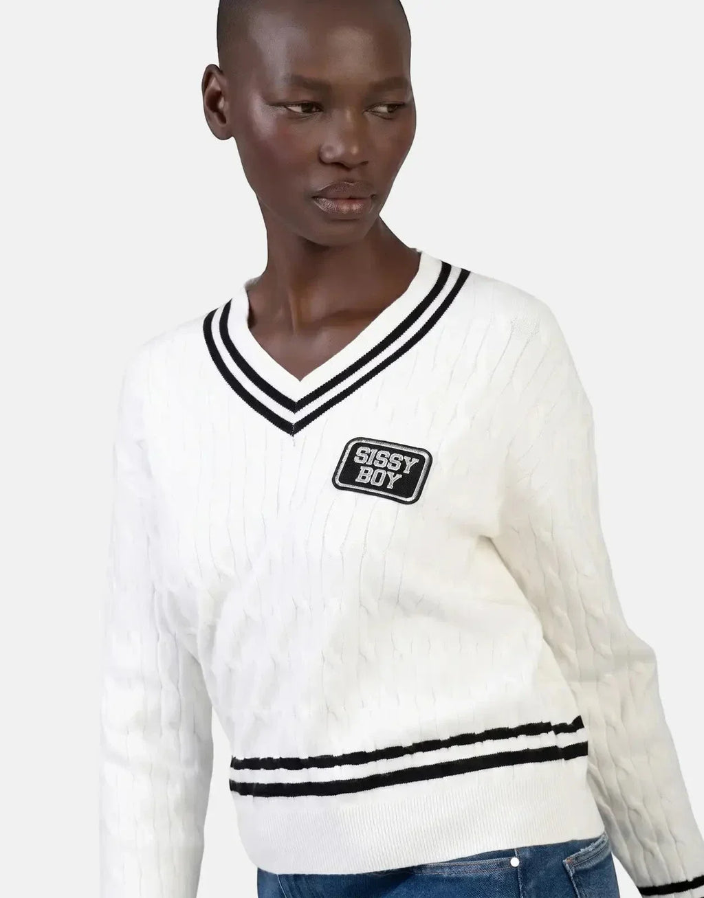 Sissy Boy All In Knit Sweatshirt - view 2