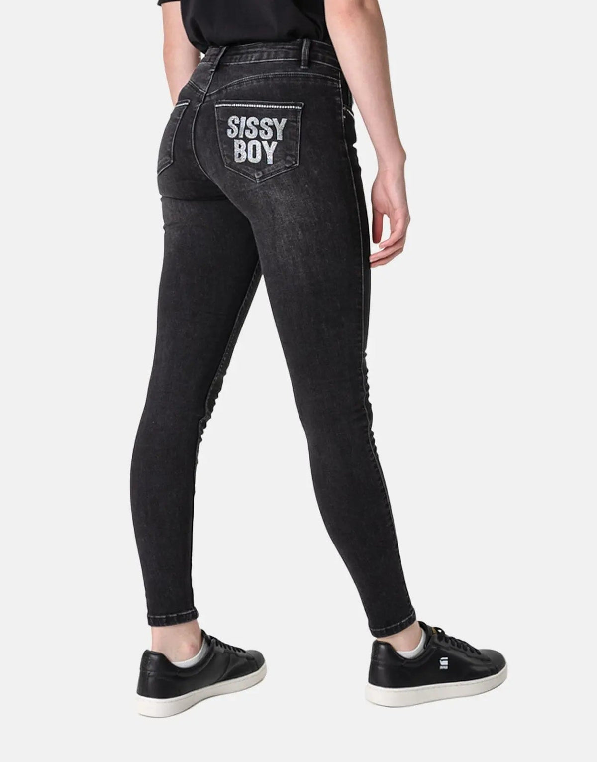 Sissy Boy Axel Diamante Jeans - view 2