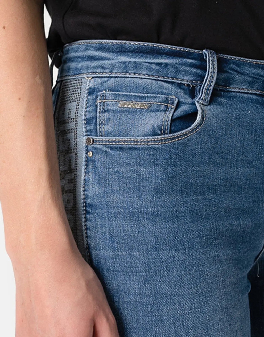 Sissy Boy Axel Side Bling Jeans - view 3