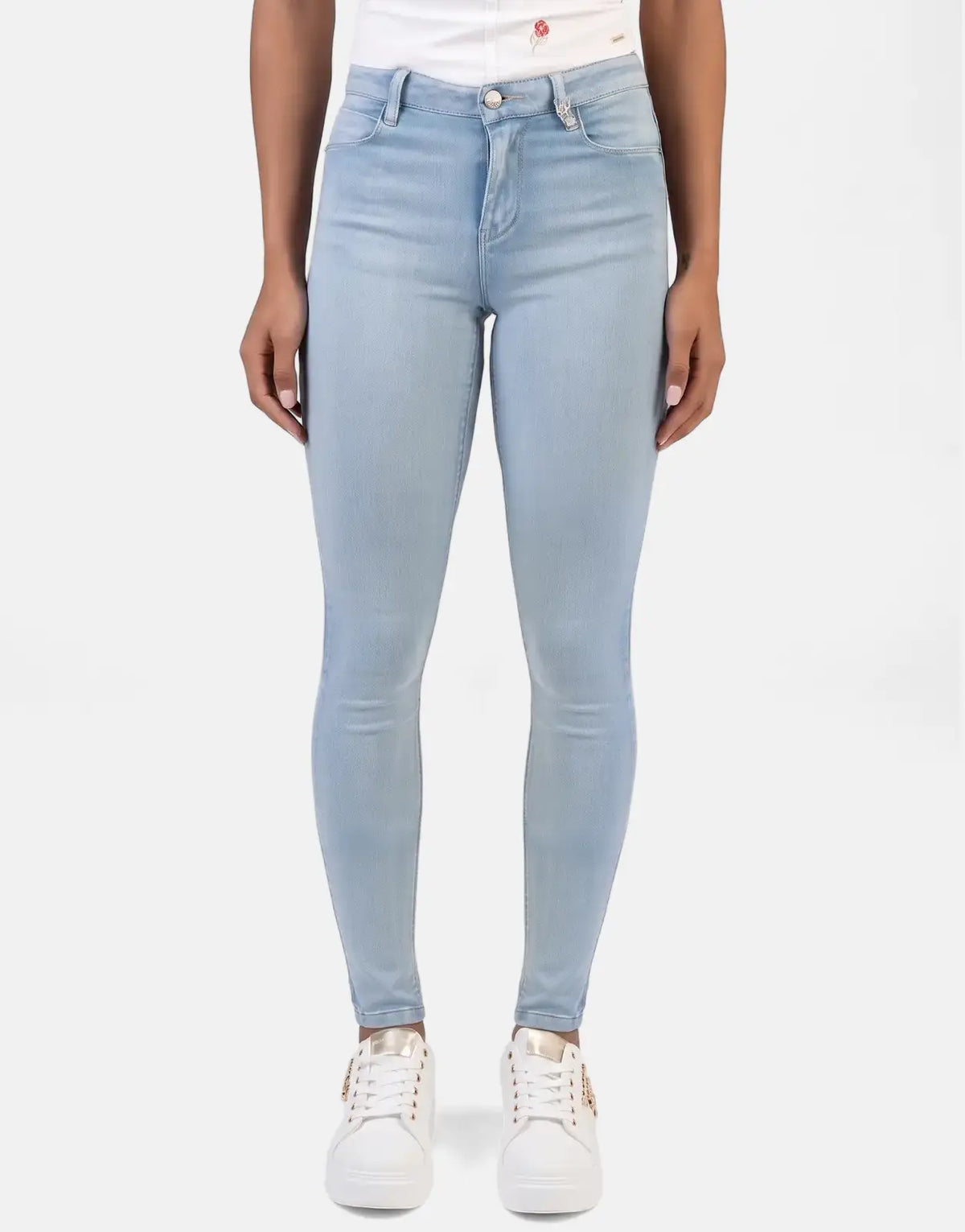 Sissy Boy Cara Light Vintage Mid Waist Skinny Jeans