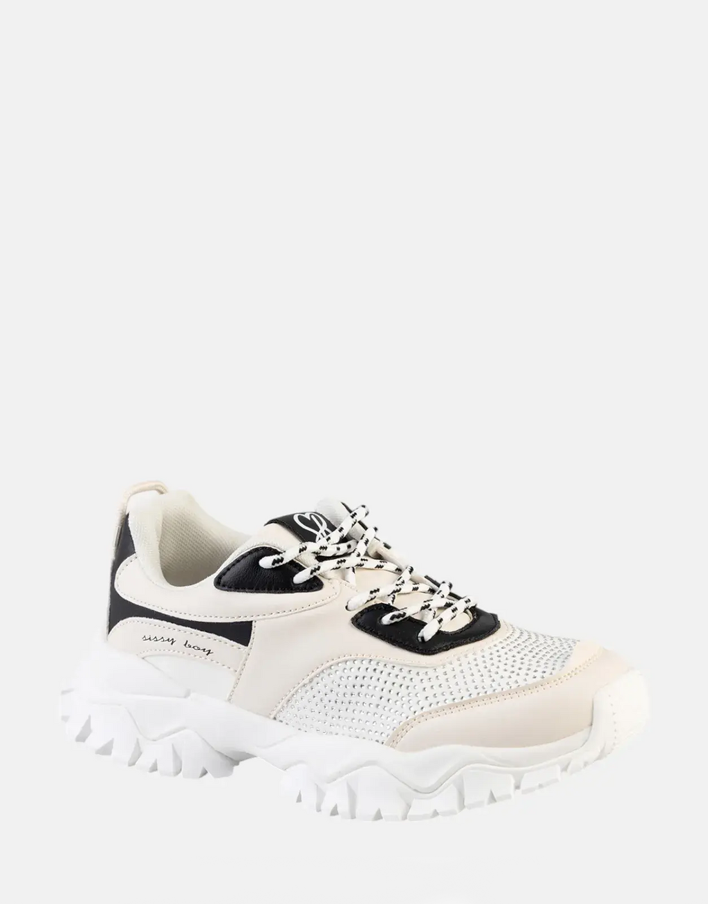 Sissy Boy Chunky Diamante Sneaker - view 2