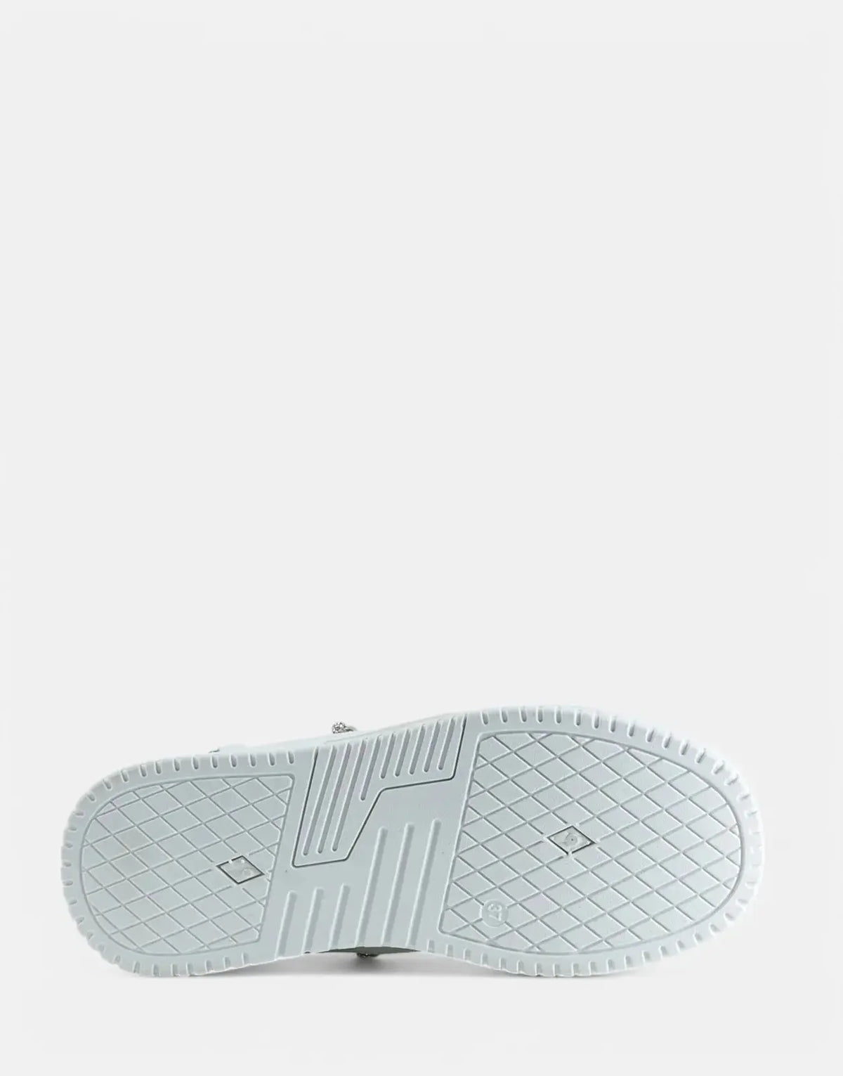 Sissy Boy Chunky White Diamante Band Sneakers - view 4