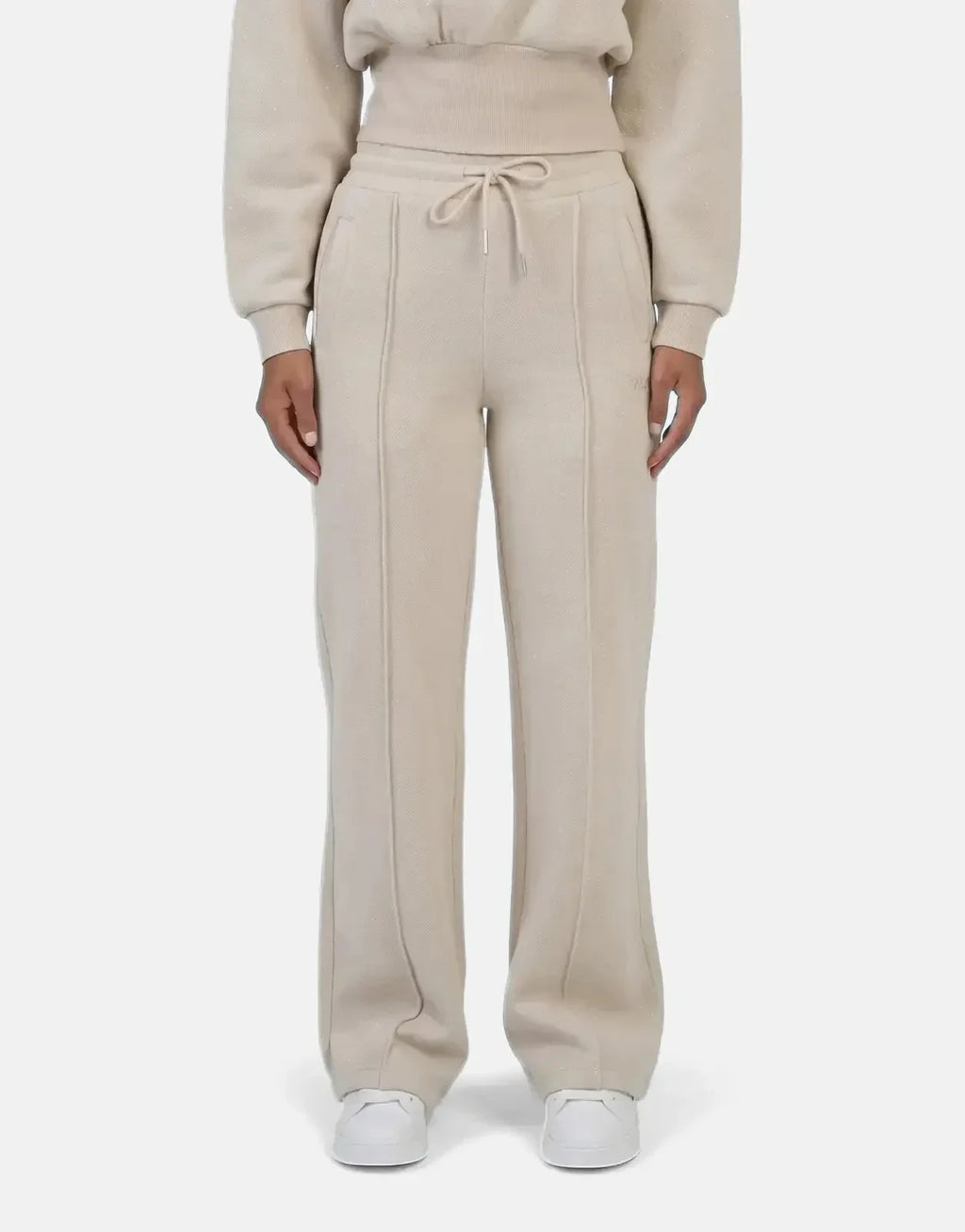 Sissy Boy Fables Glitter Fleece Wide Leg Stone Sweatpants