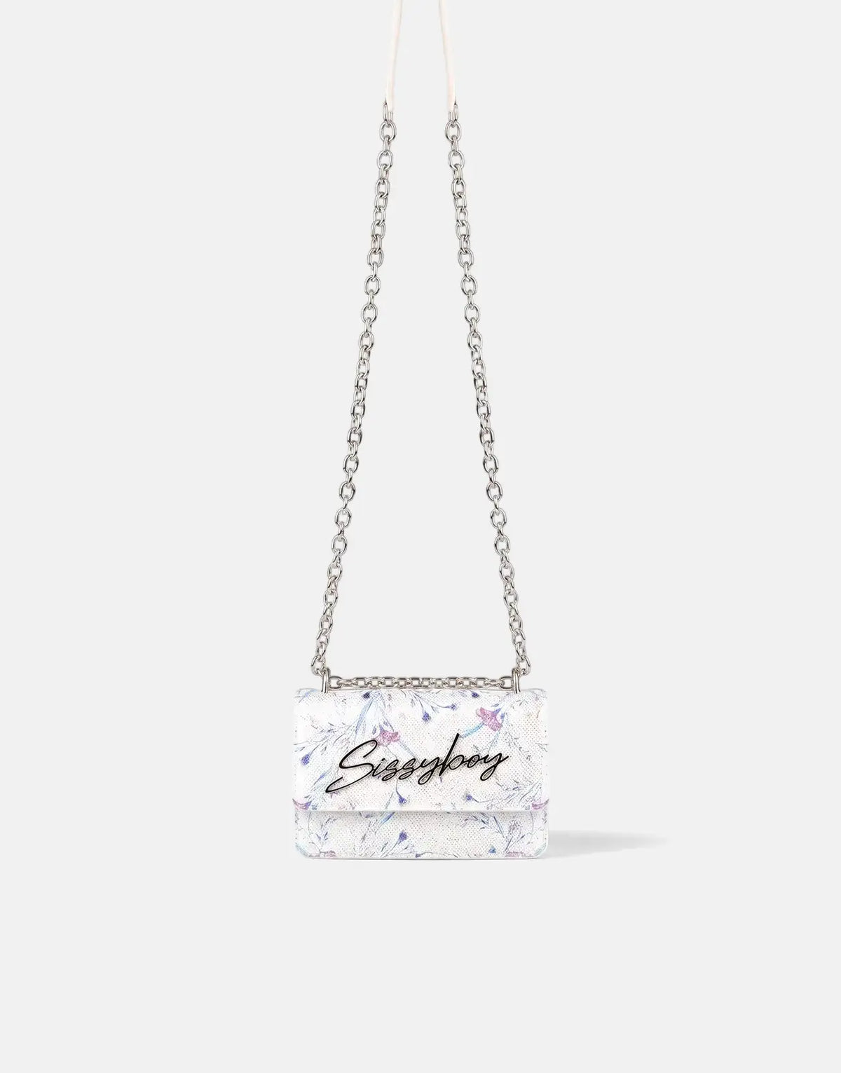 Sissy Boy Fency Florals Blue Multi Crossbody Bag - view 2