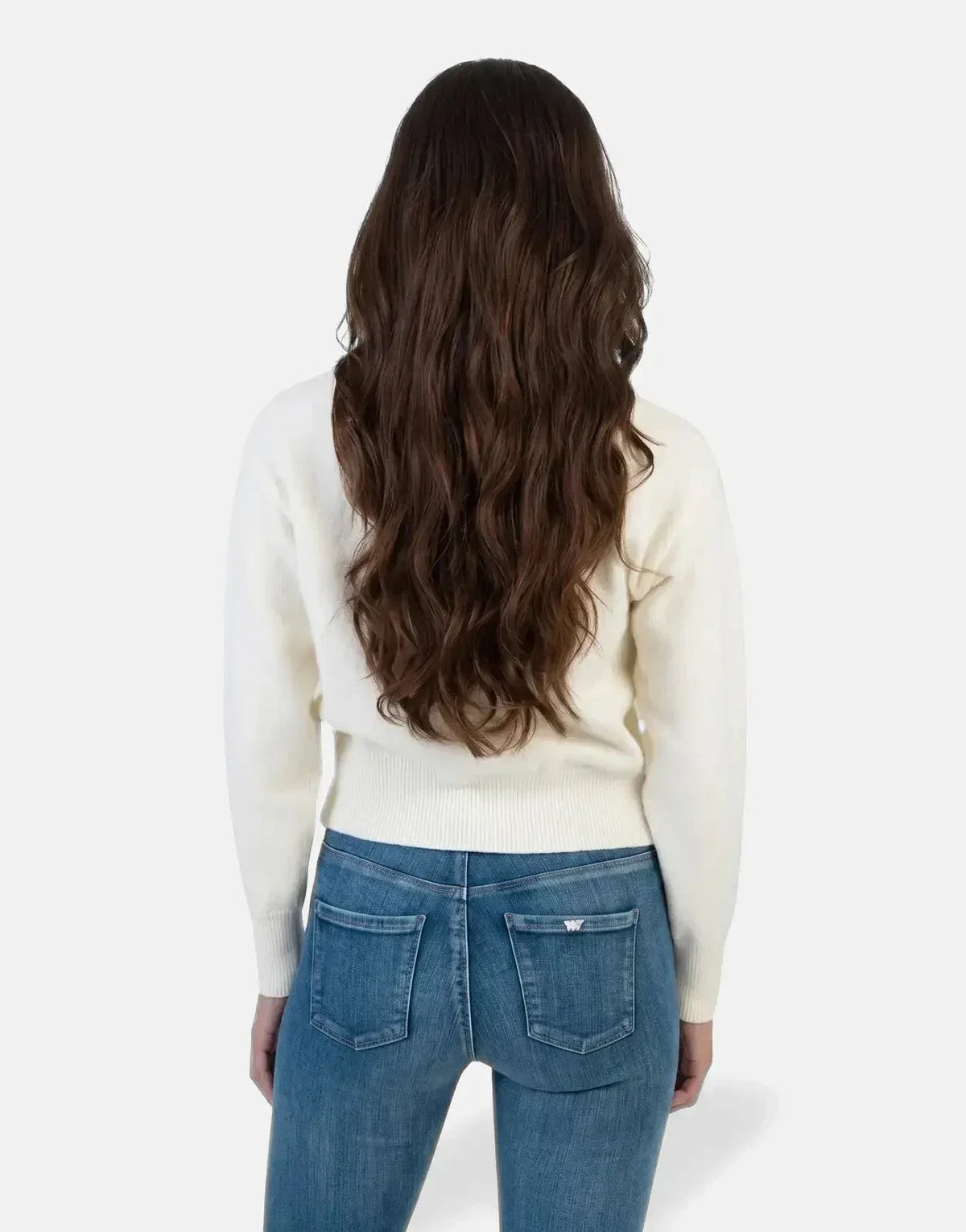Sissy Boy Forever Young Knit Cream Sweatshirt - view 2