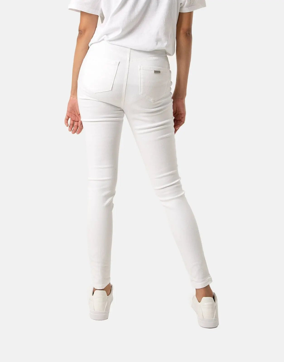 Sissy Boy High Waist Sexy Curvy Rip Repair Jeans - view 2