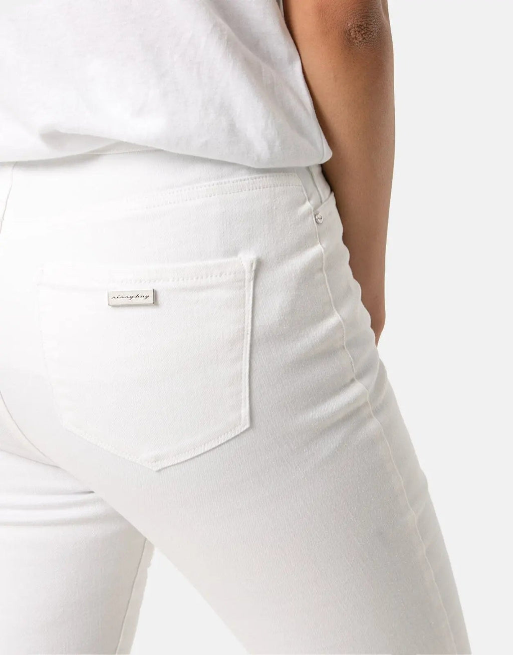 Sissy Boy High Waist Sexy Curvy Rip Repair Jeans - view 3