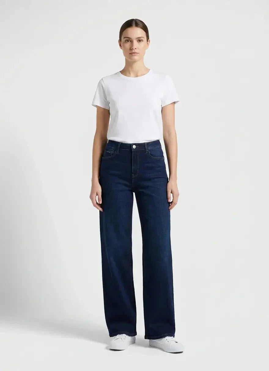 Sissy Boy High Waist Wide Leg Dk Vintage Jeans
