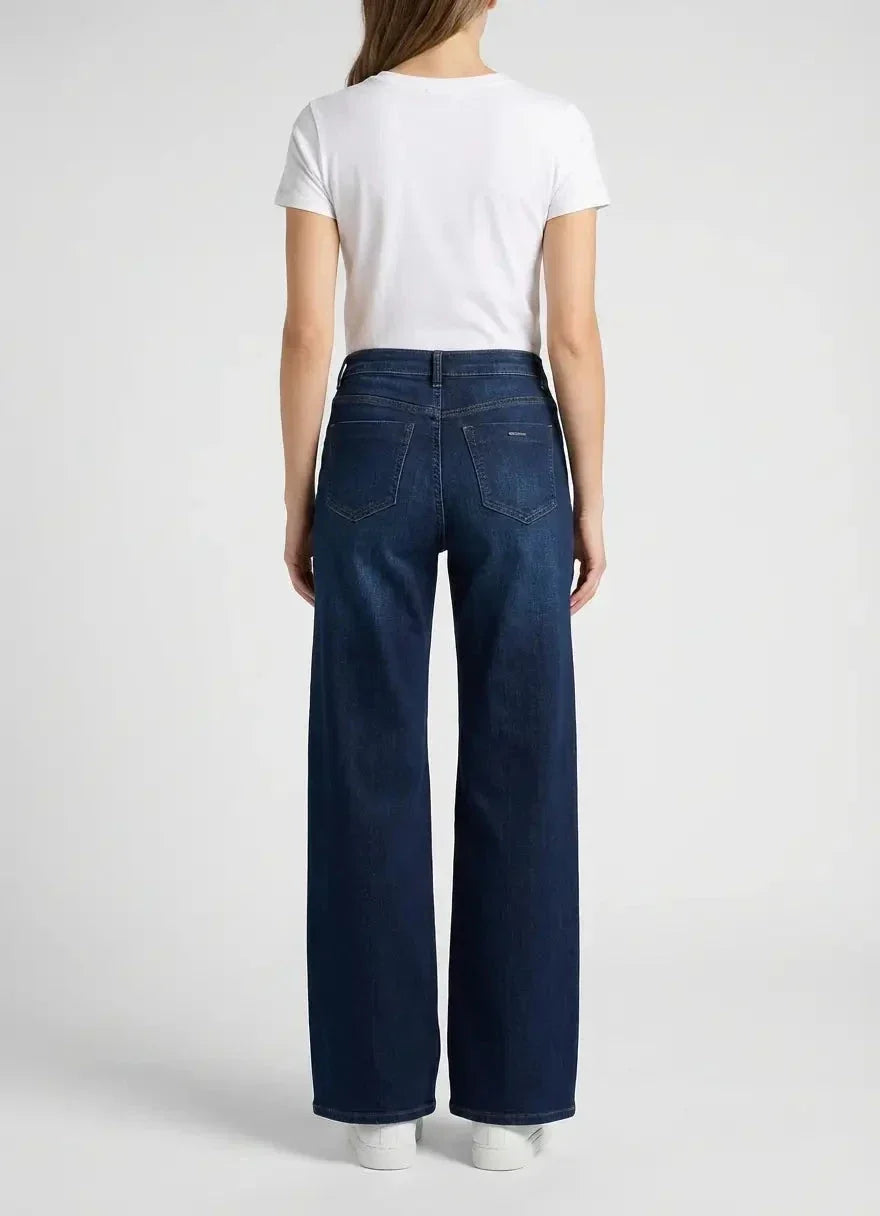Sissy Boy High Waist Wide Leg Dk Vintage Jeans - view 2