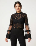 Sissy Boy In Your World Black Blouse