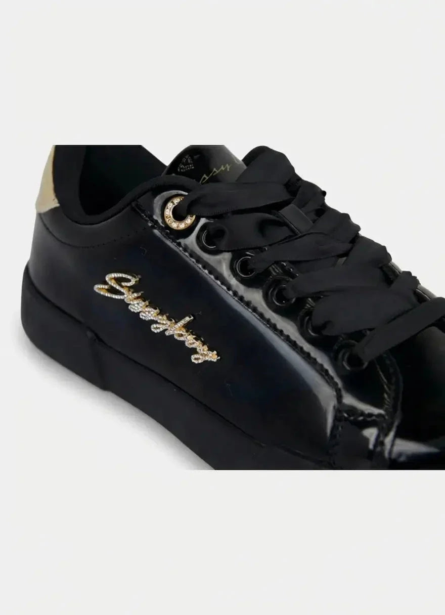 Sissy Boy Marty Patent Black Sneakers - view 5