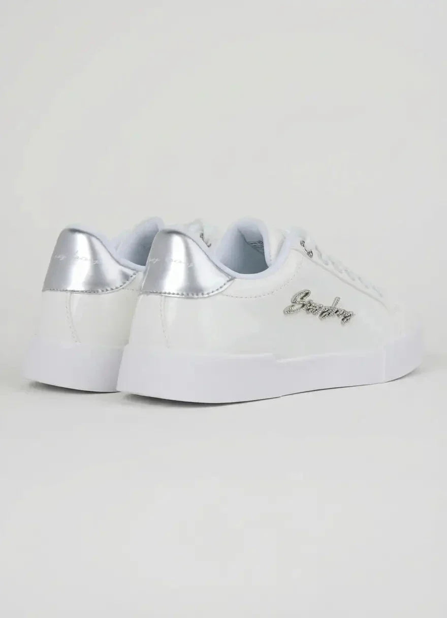 Sissy Boy Marty Patent White Sneakers - view 3