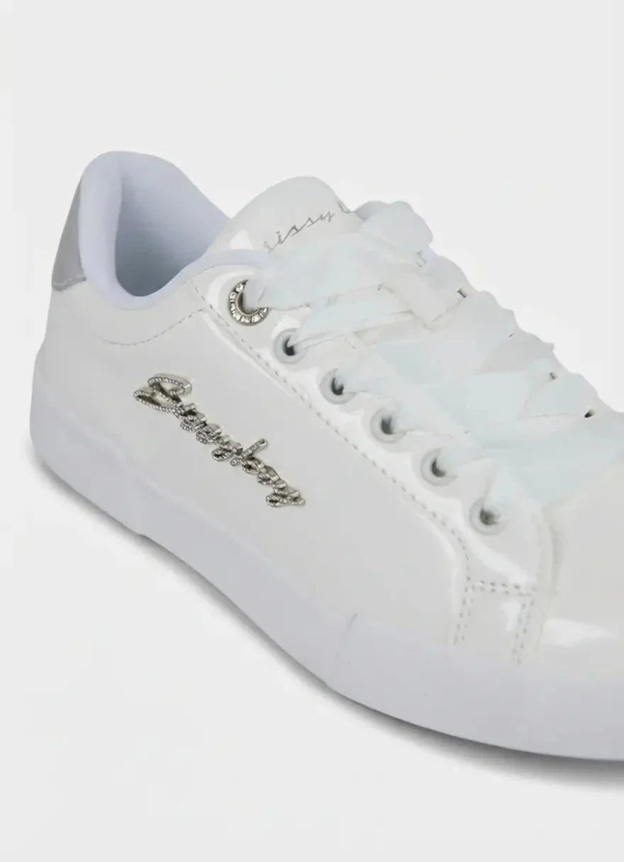 Sissy Boy Marty Patent White Sneakers - view 5