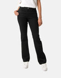 Sissy Boy Mid Rise Bootleg Black Jeans