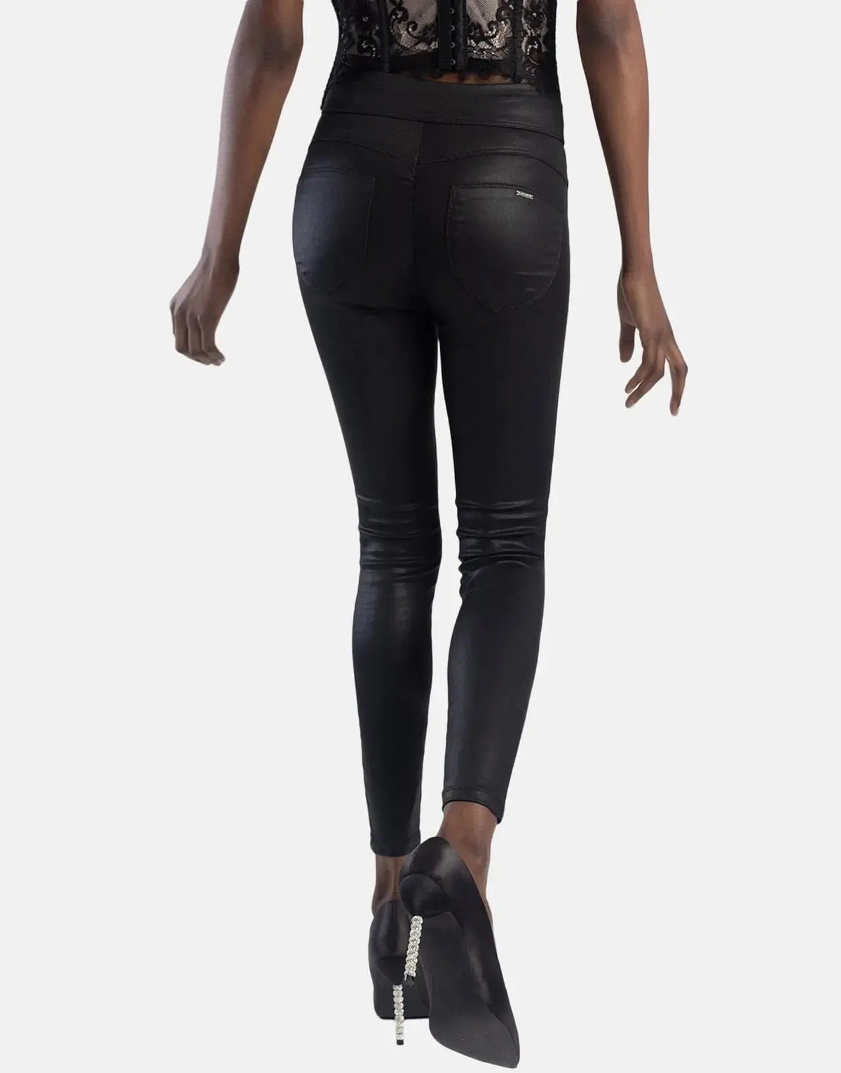 Sissy Boy Shape Up High Waisted Jeans - view 4