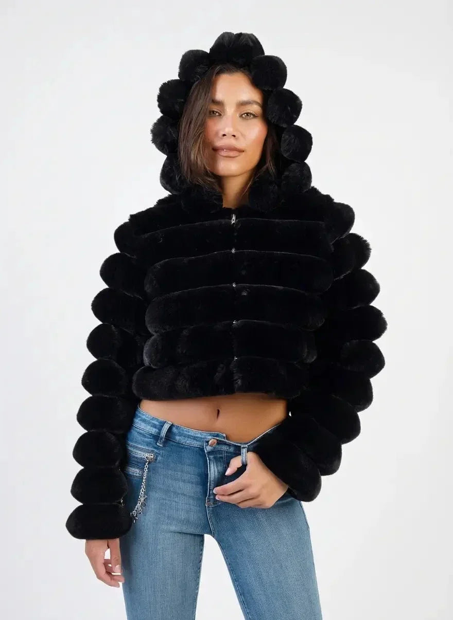 Sissy Boy Sweet and Simple Cropped Jacket Black - view 3
