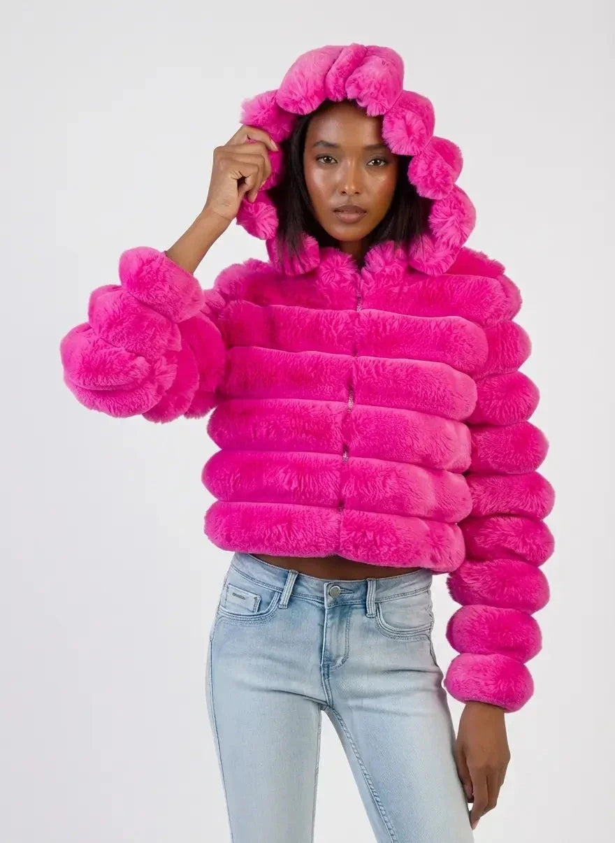Sissy Boy Sweet and Simple Cropped Jacket Pink - view 3