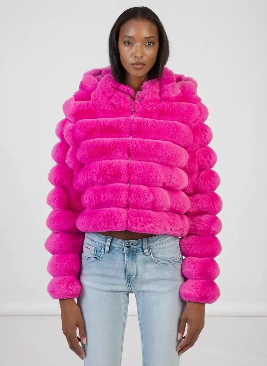 Sissy Boy Sweet and Simple Cropped Jacket Pink - view 4