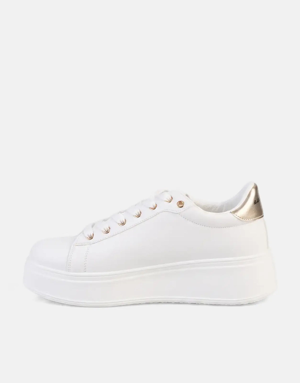Sissy Boy Tatum White/Gold Sneakers - view 6