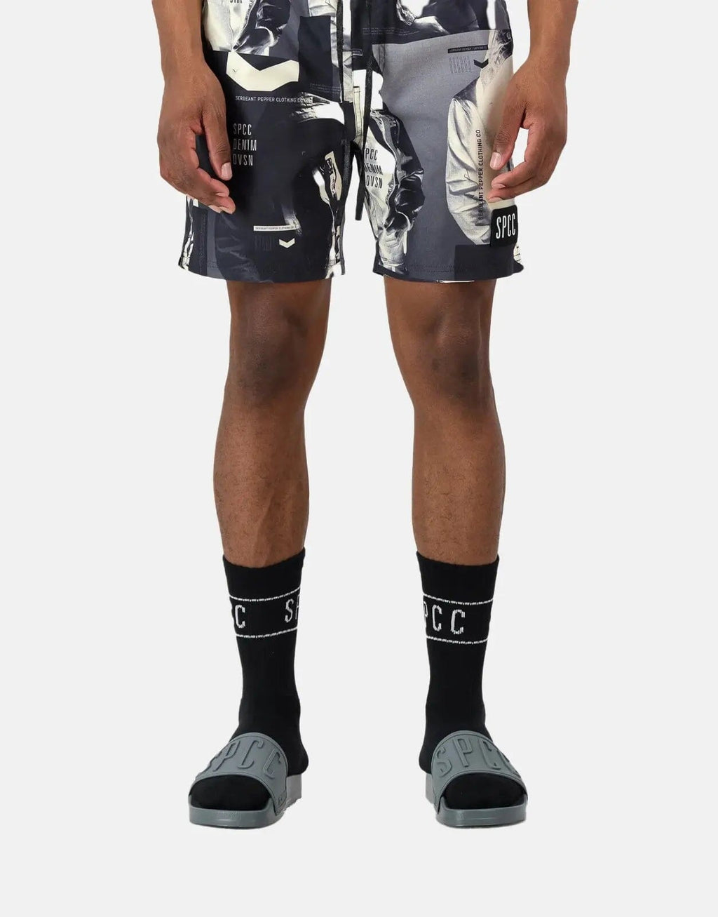 SPCC Bonello Light Stone Beach Shorts