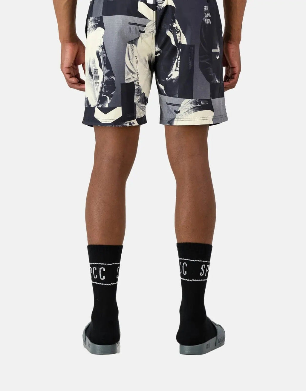 SPCC Bonello Light Stone Beach Shorts - view 4