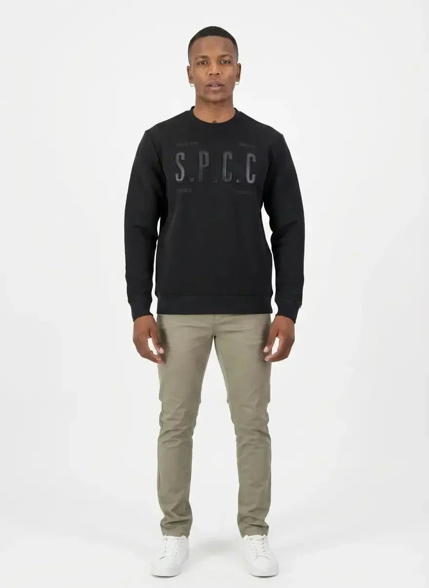 SPCC Lucian Black Sweatshirt