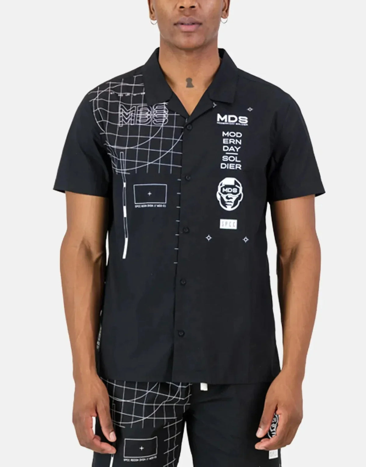 SPCC MDS Aviator Black Shirt