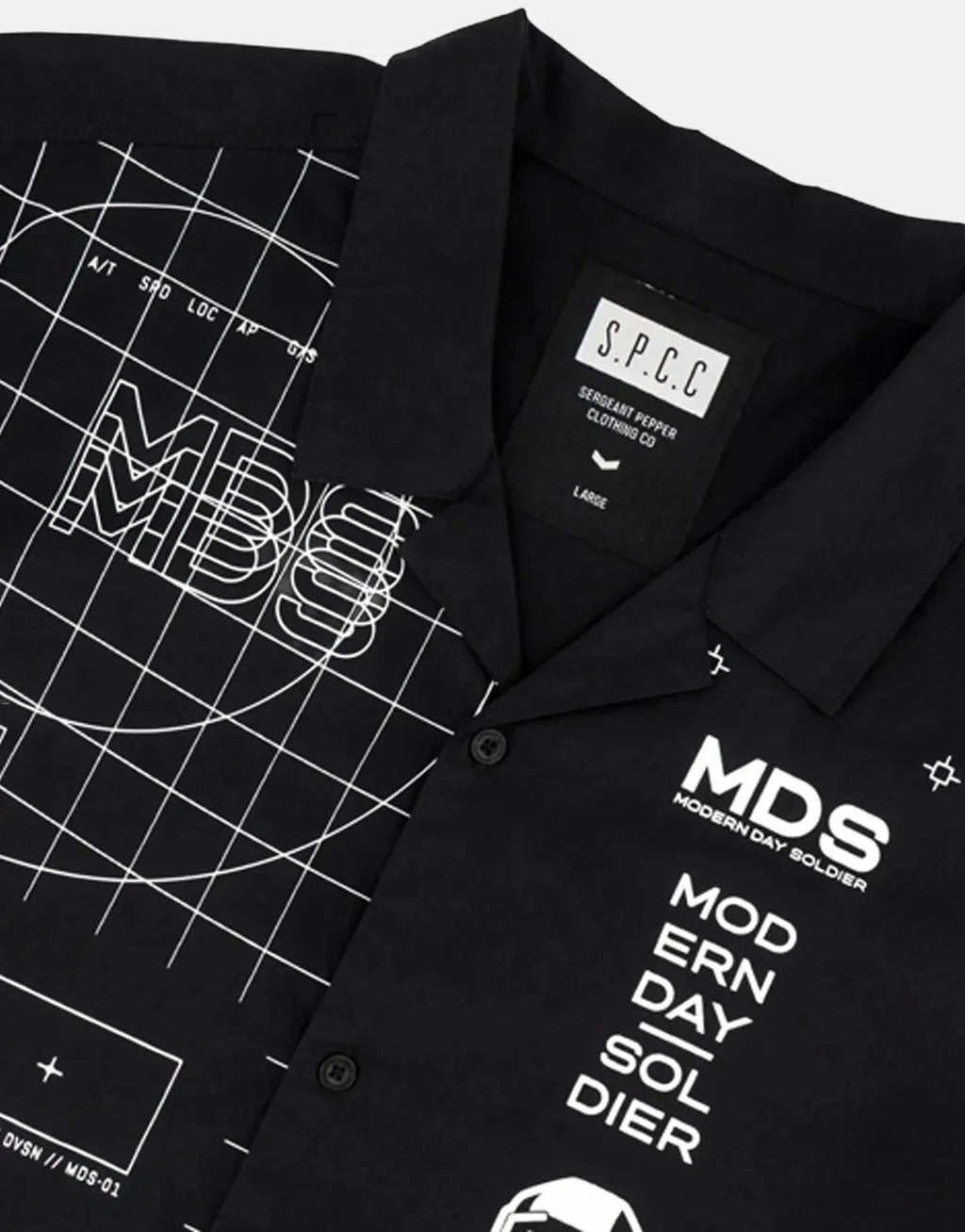 SPCC MDS Aviator Black Shirt - view 4