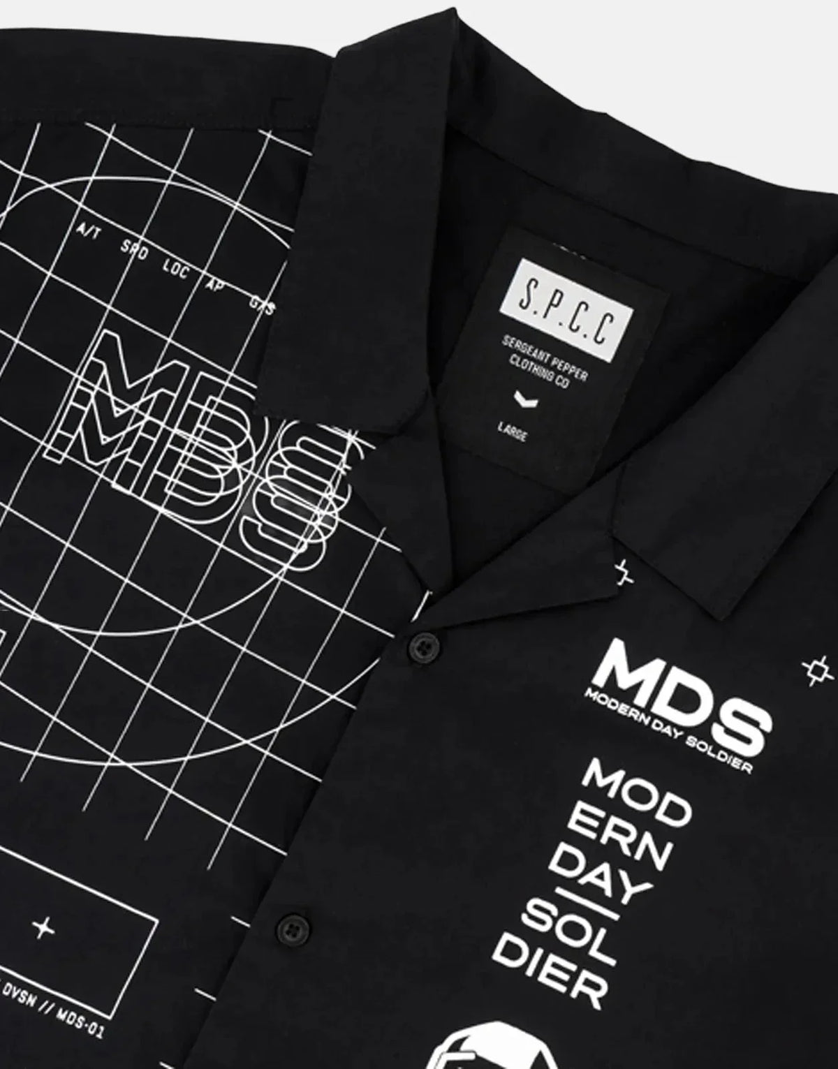 SPCC MDS Aviator Black Shirt - view 4