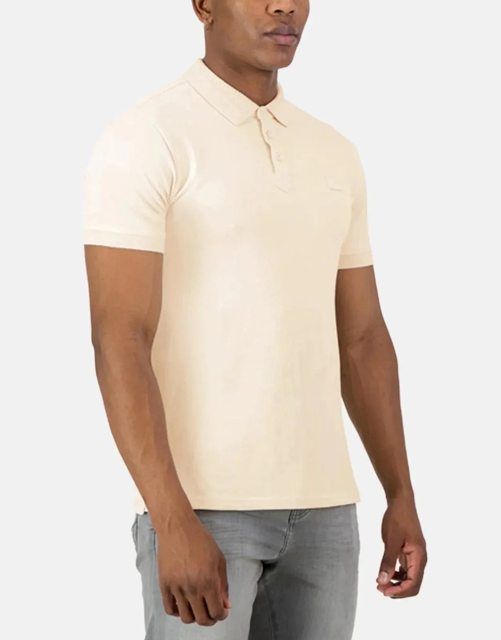 SPCC Mullen Off White Polo Shirt - view 2