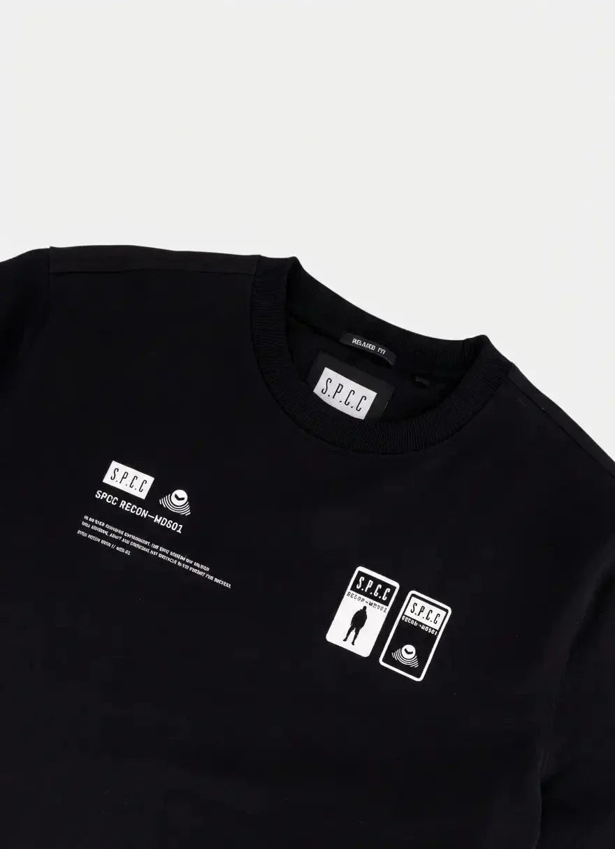 SPCC Recon Knox Black Sweat T Shirt - view 3