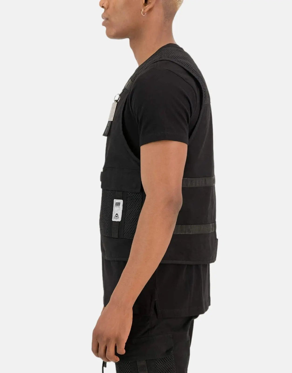 SPCC Recon Nocturne Black Sleeveless Jacket - view 2