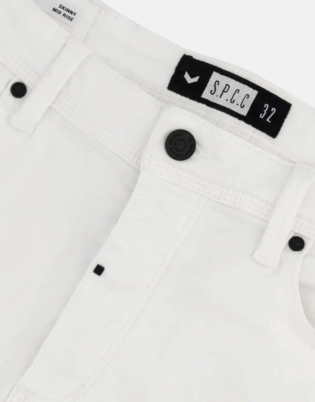 SPCC Mahura Woven White Shorts - view 3