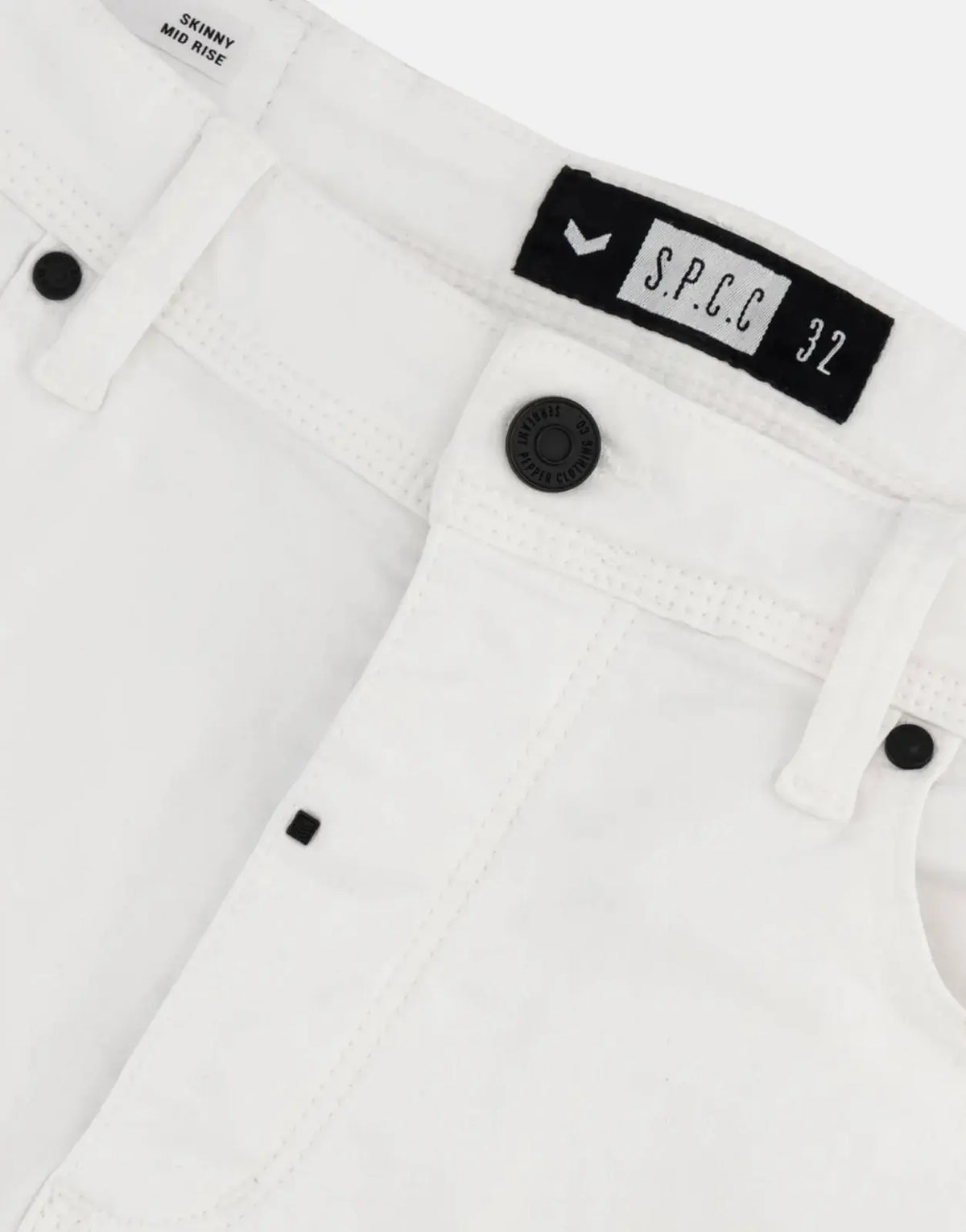 SPCC Mahura Woven White Shorts - view 3