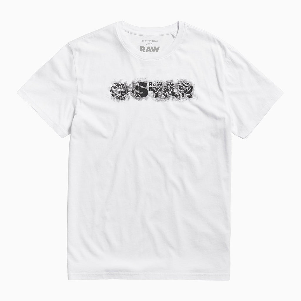 Men's Distressed Logo Short Sleeve T-Shirt