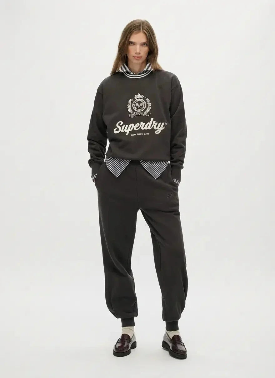 Superdry Country Club Sweatshirt Black - view 2