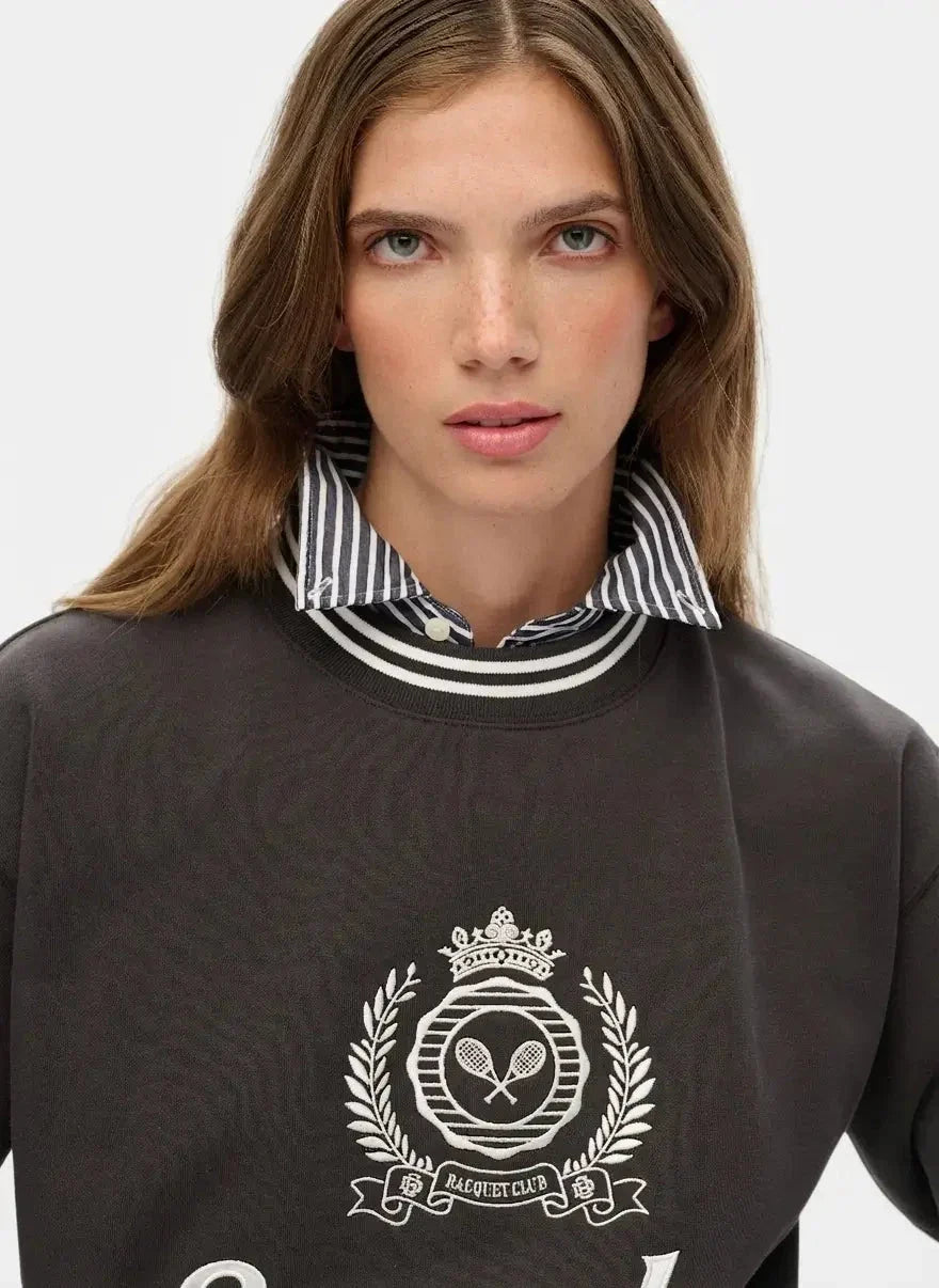 Superdry Country Club Sweatshirt Black - view 4