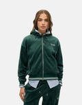 Superdry Country Clun Velour Zip Hooded Sweatshirt