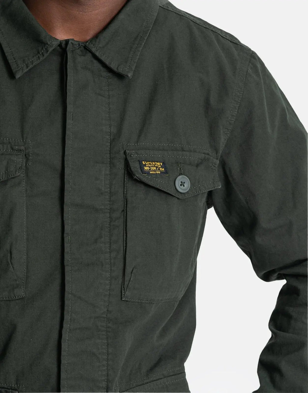 Superdry Military LW Field Jacket SG Olive Green - view 3