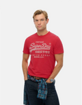 Superdry VL Classic Indiana Red T-Shirt