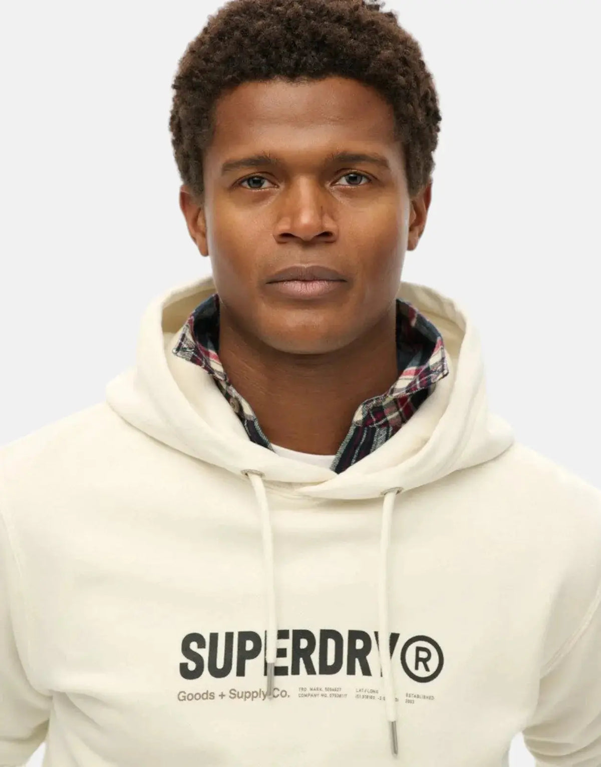 Superdry Utility Sport Chalk White Hoody - view 3