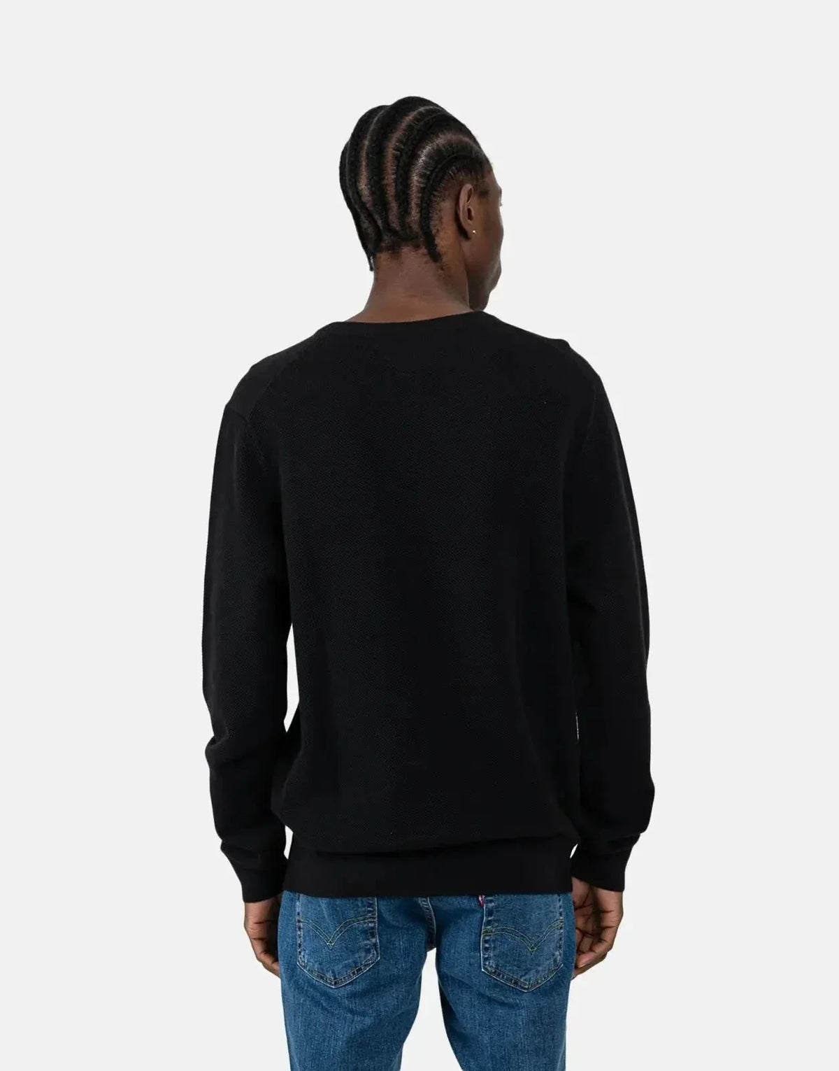 Tommy Hilfiger Essential Structure Black Crew Neck T-Shirt - view 2