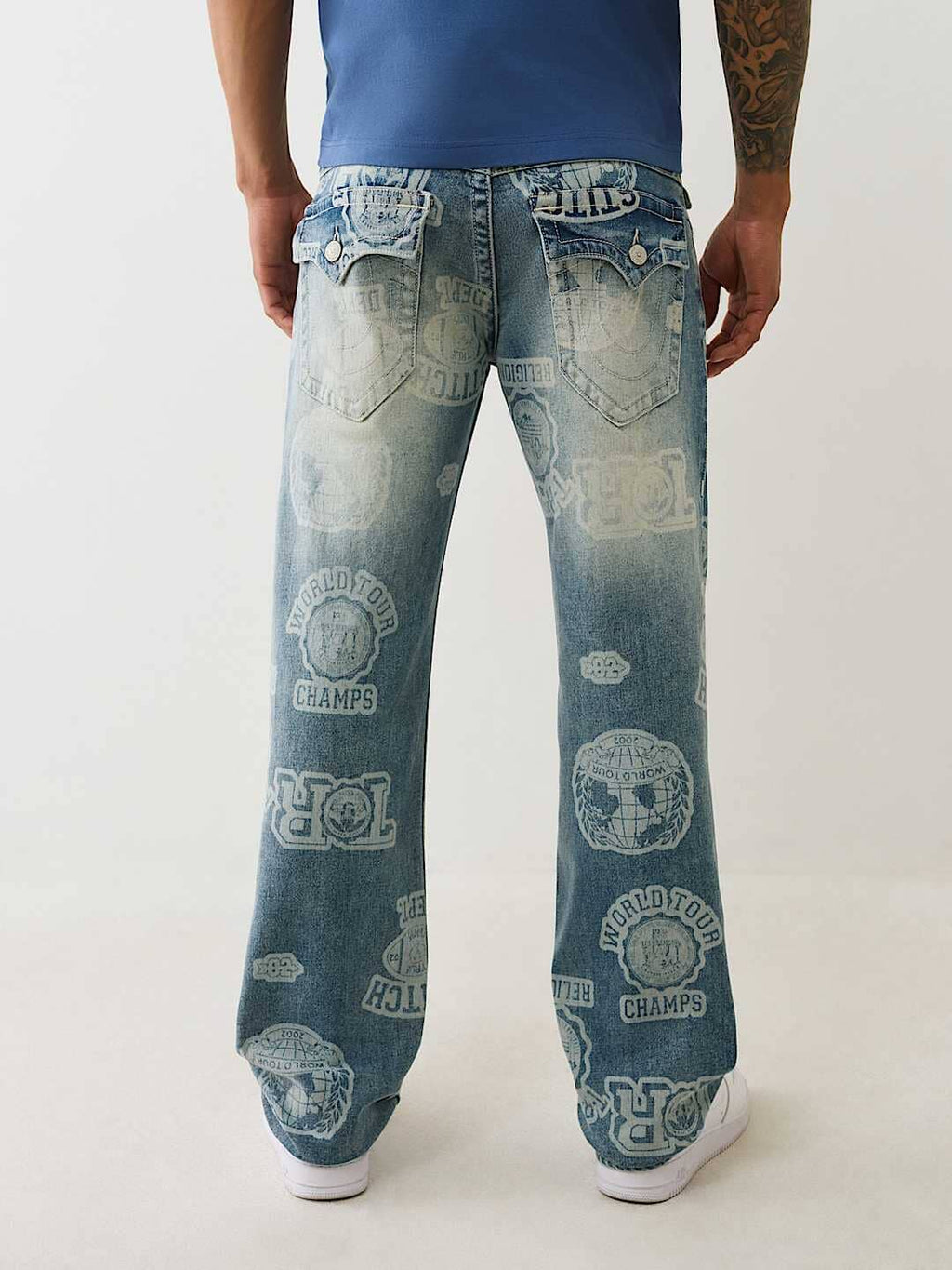 True Religion AOP Ricky Jeans - view 2