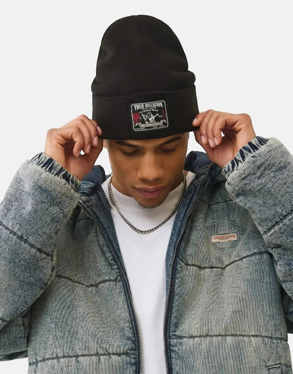 True Religion Concert Patch Beanie - view 3