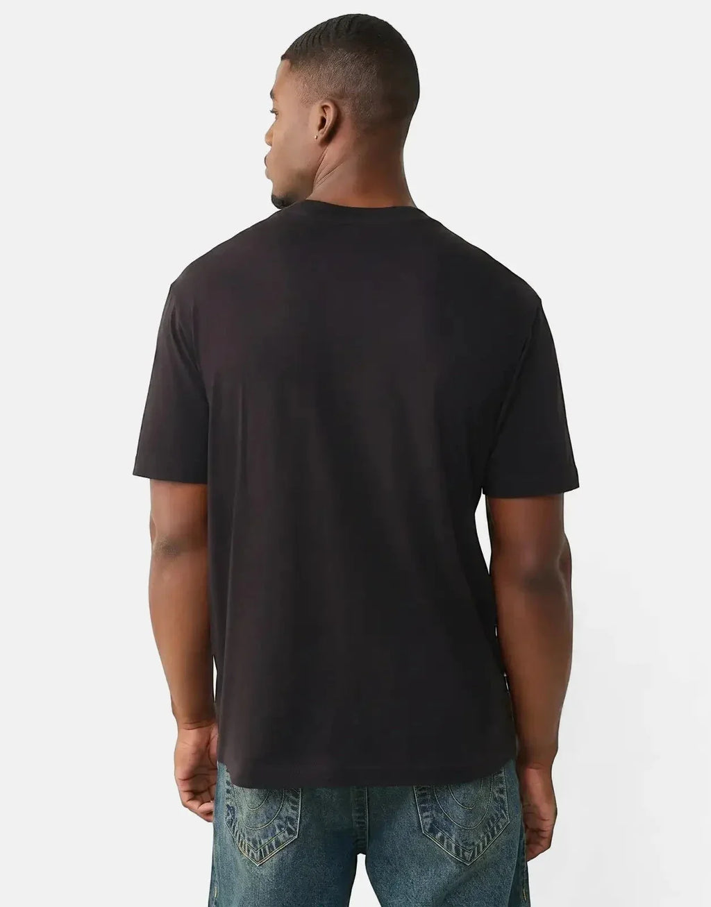 True Religion Logo Patch SRS T-Shirt Black - view 2